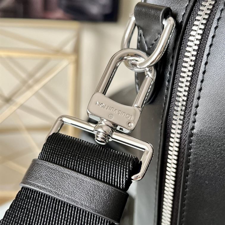 Sirius Briefcase Damier Infini Onyx cowhide leather – LB020