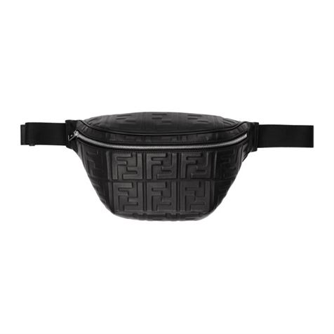 Belt bag Black nappa leather – FB039