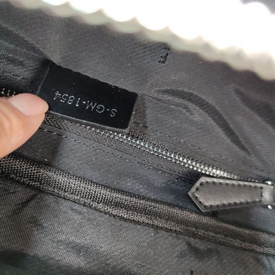 Belt bag Black nappa leather – FB039