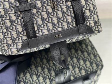 Dior Explorer backpack Beige and black – DB025