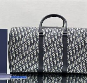 Dior Lingot 50 Duffle bag Beige and Black - DB046