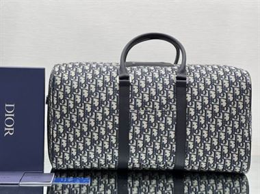 Dior Lingot 50 Duffle bag Beige and Black – DB046