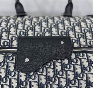Dior Lingot 50 Duffle bag Beige and Black - DB046