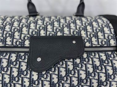 Dior Lingot 50 Duffle bag Beige and Black – DB046