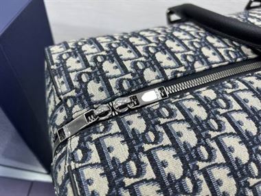 Dior Lingot 50 Duffle bag Beige and Black – DB046