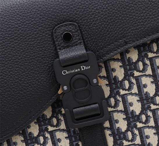Dior Saddle Messenger bag Beige and Black – DB029