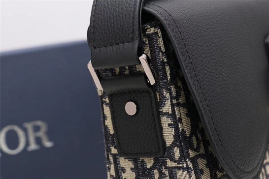 Dior Saddle Messenger bag Beige and Black – DB029