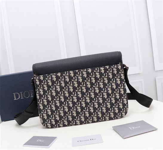 Dior Saddle Messenger bag Beige and Black – DB029