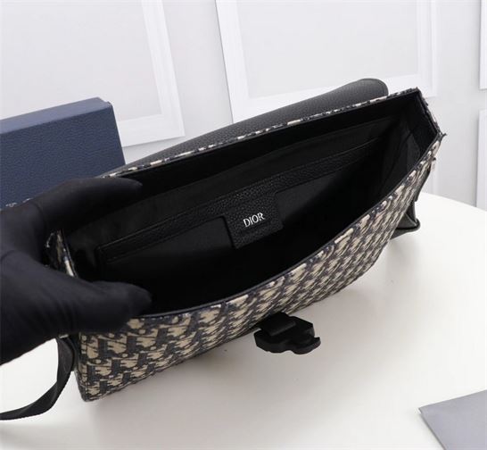 Dior Saddle Messenger bag Beige and Black – DB029