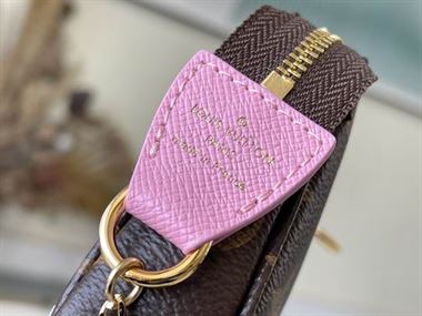 Félicie Pochette Pink Monogram coated canvas – LB040