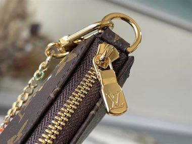 Félicie Pochette Pink Monogram coated canvas – LB040