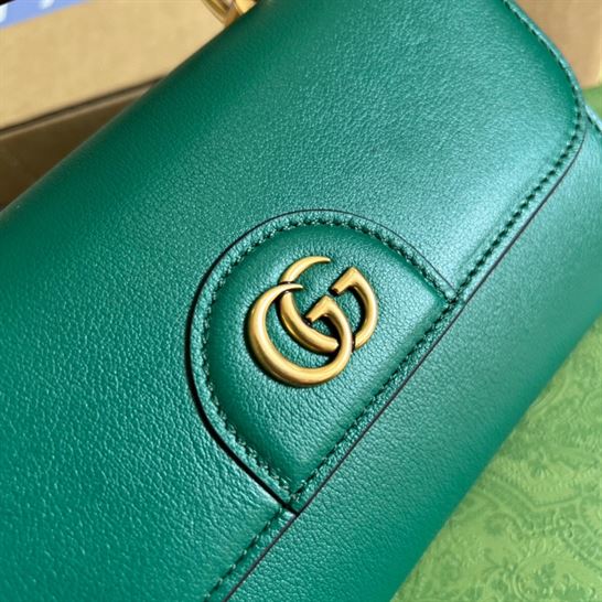 Gucci Diana small shoulder bag Emerald green leather – GB067