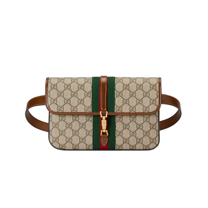 Jackie 1961 belt bag Beige and ebony – GB073