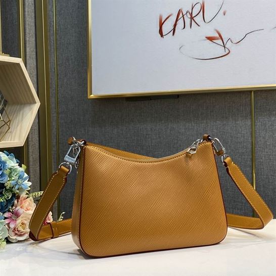 Marelle handbag Honey Gold Epi grained cowhide leather – LB056