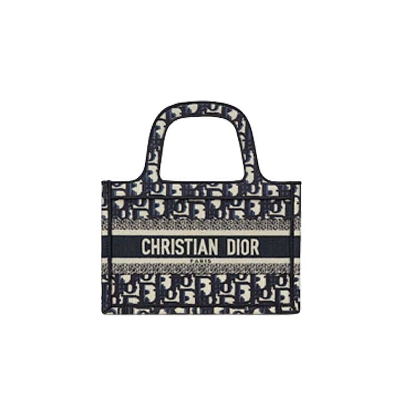 Mini Dior Book Tote Blue – DB034