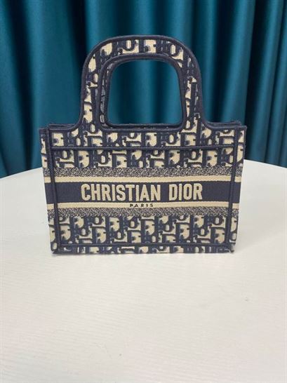 Mini Dior Book Tote Blue – DB034