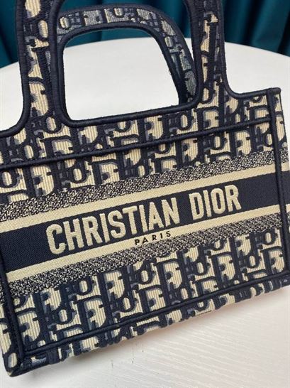 Mini Dior Book Tote Blue – DB034