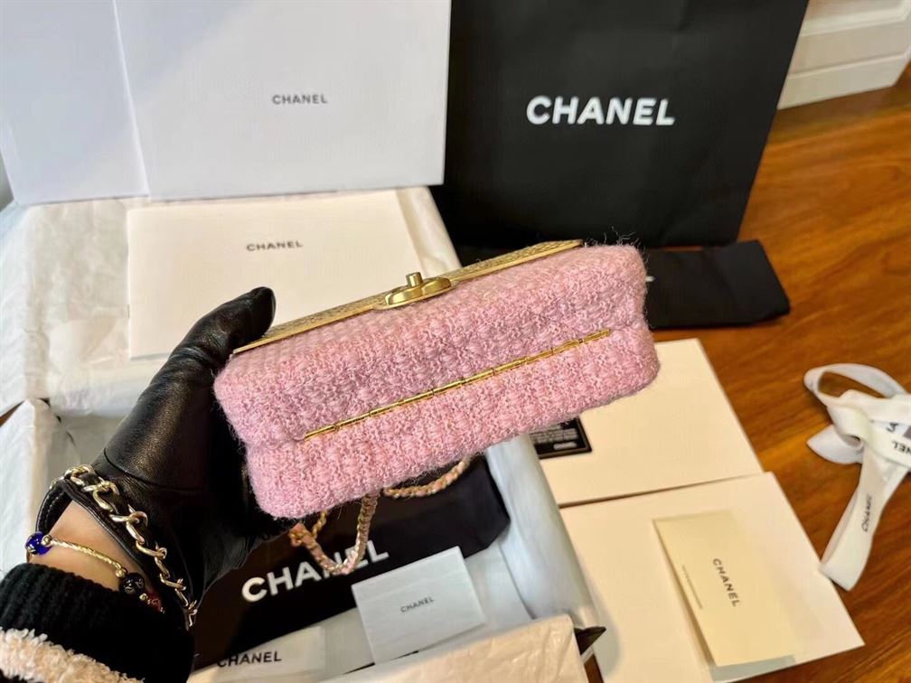 Mini Evening Bag Light Pink – CB027
