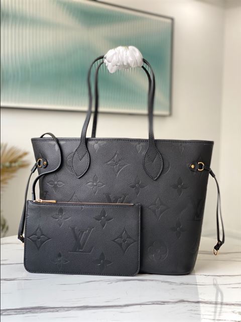 Neverfull MM Tote bag Monogram Empreinte leather – LB058