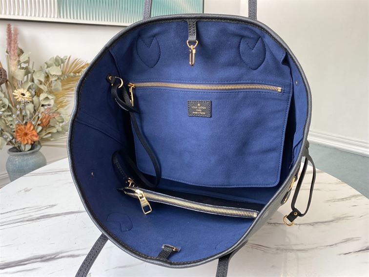 Neverfull MM Tote bag Monogram Empreinte leather – LB058