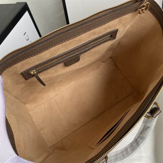 Ophidia GG medium tote bag Beige ebony - GB075