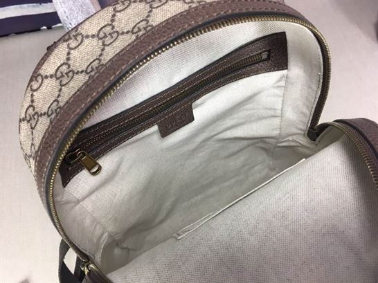 Ophidia GG small backpack Beige ebony – GB071