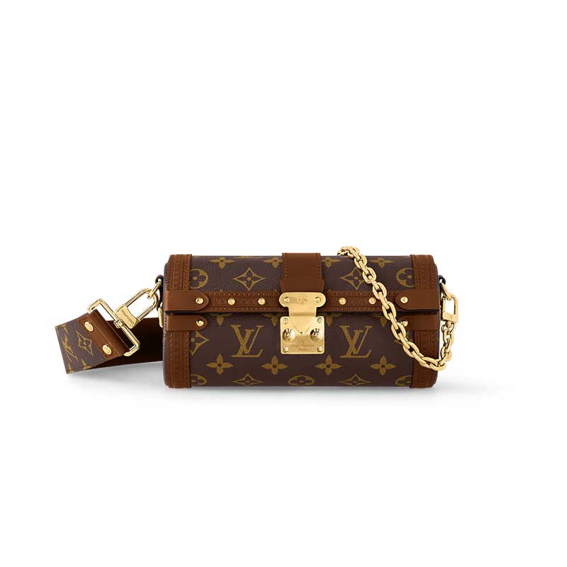 Papillon Trunk handbag Monogram coated canvas – LB052