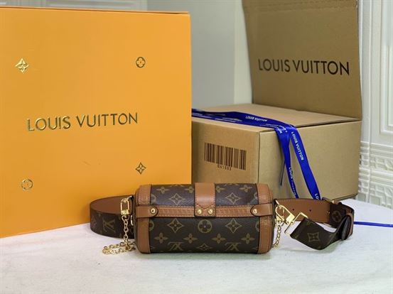 Papillon Trunk handbag Monogram coated canvas – LB052