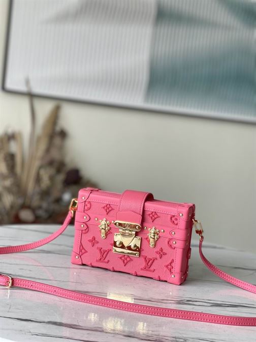 Petite Malle handbag Fluo Pink – LB048