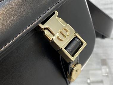 Small DiorCamp Bag Black and White Smooth Calfskin – DB033
