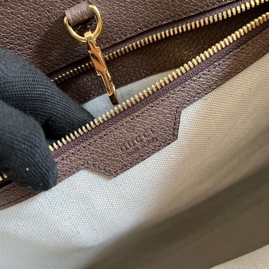 Tote bag with jumbo GG Camel and ebony - GB076