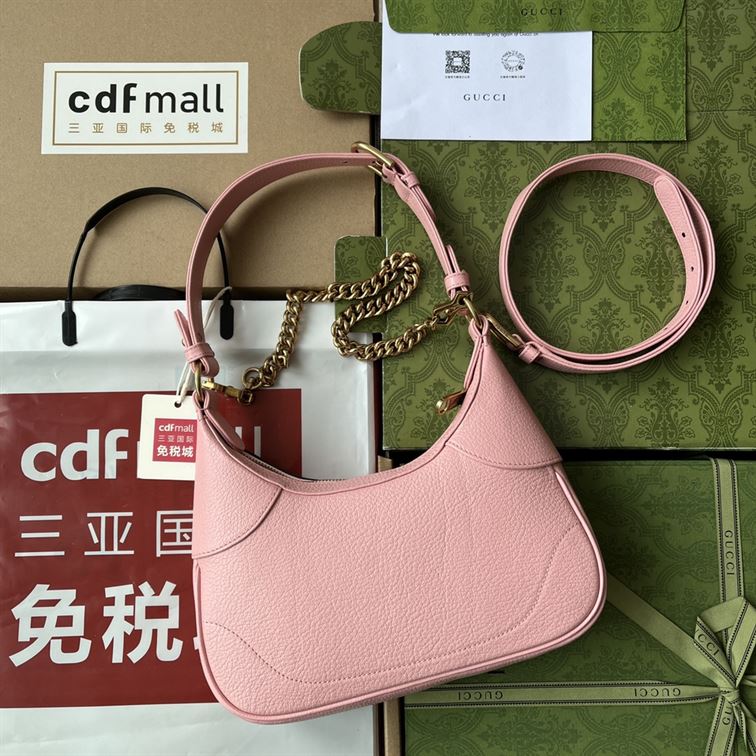 Aphrodite small shoulder bag Light pink soft leather – GB111