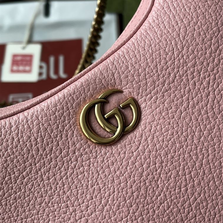 Aphrodite small shoulder bag Light pink soft leather – GB111