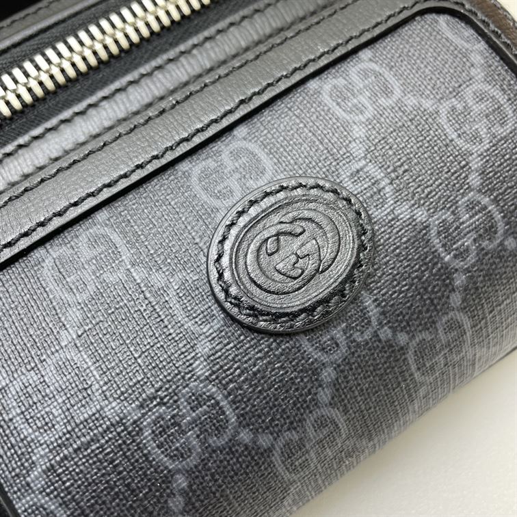 Belt bag with Interlocking G Black leather details – GB145