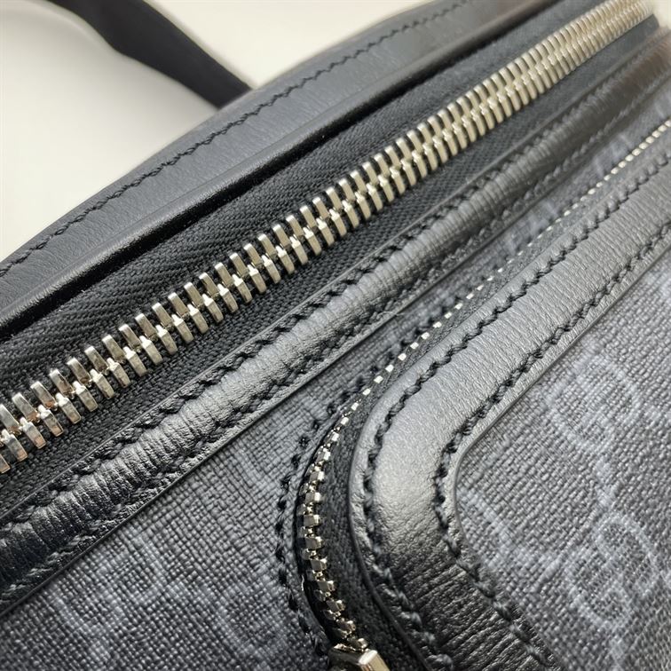 Belt bag with Interlocking G Black leather details – GB145