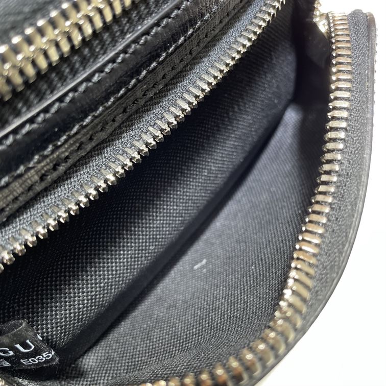 Belt bag with Interlocking G Black leather details – GB145