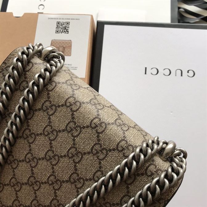 Dionysus GG Supreme mini bag Beige/ebony GG Supreme canvas – GB099