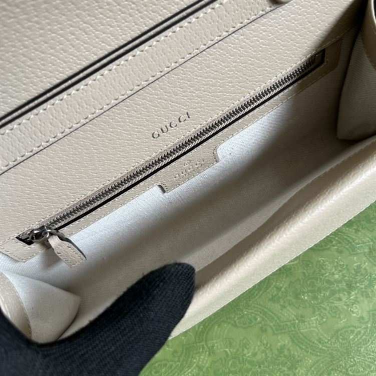 Dionysus small shoulder bag Beige and white GG Supreme canvas – GB102