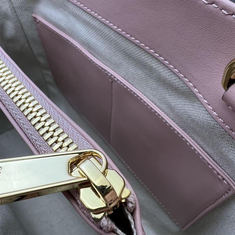 GG matelassé mini top handle bag Pink GG leather – GB124