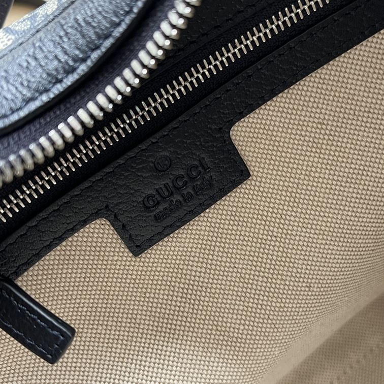 Gucci Attache large shoulder bag Beige and blue canvas – GB140