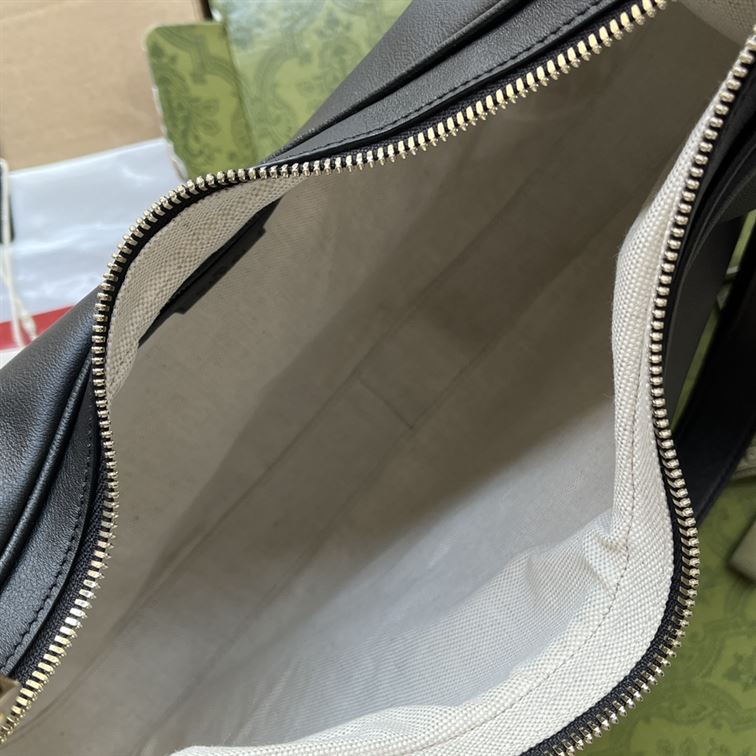 Gucci Attache large shoulder bag Black leather – GB139