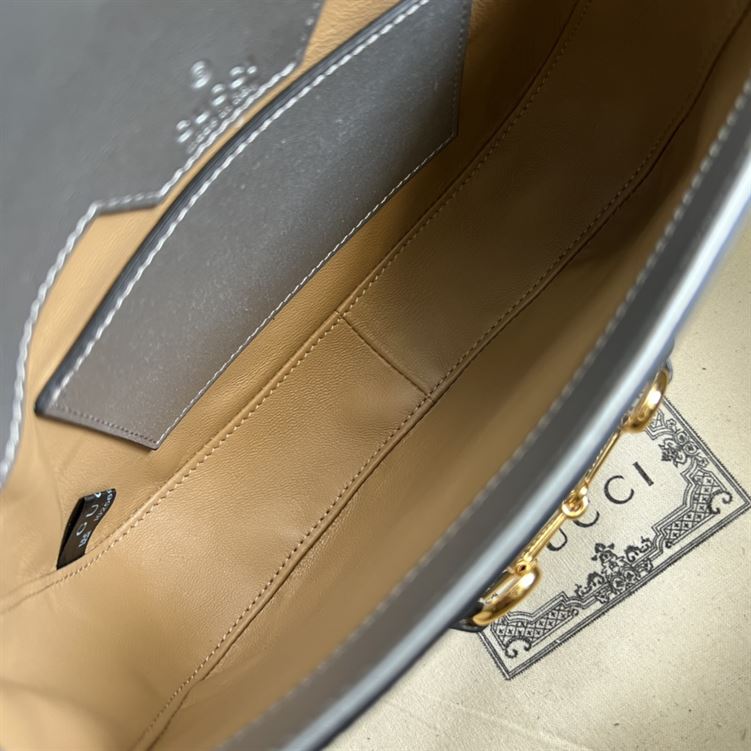 Gucci Horsebit 1955 lizard mini bag Silver lamé lizard – GB106