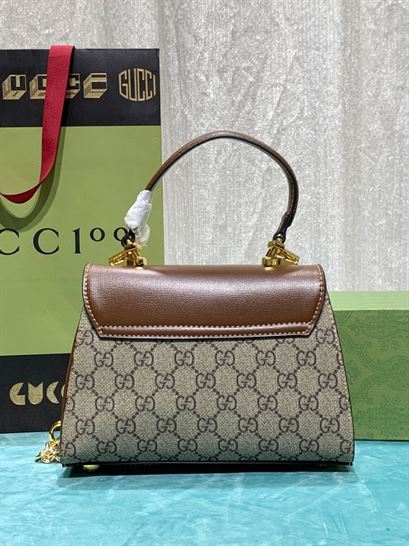 Gucci Horsebit 1955 mini bag Light brown leather- GB122