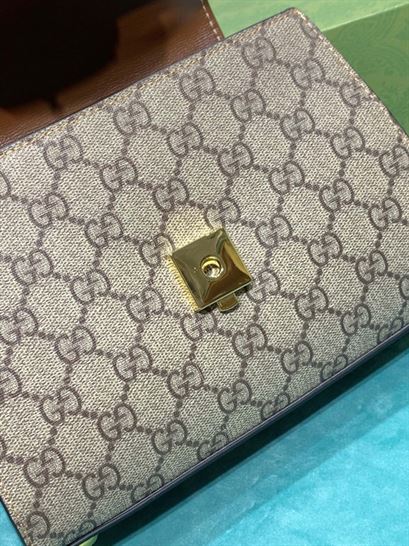 Gucci Horsebit 1955 mini bag Light brown leather- GB122