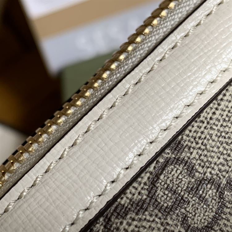 Gucci Horsebit 1955 mini top handle bag Beige/ebony GG Supreme canvas – GB104