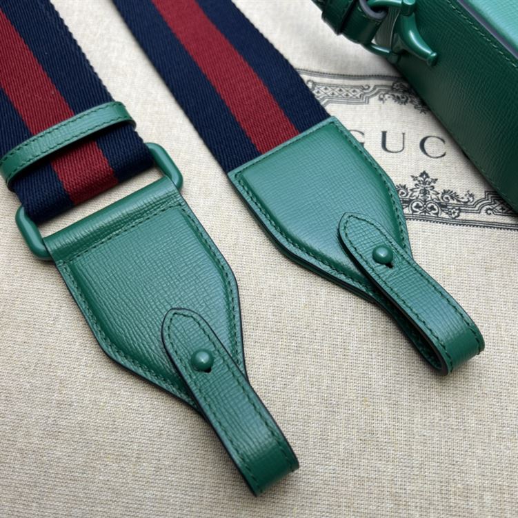 Gucci Horsebit 1955 small shoulder bag Green leather – GB128