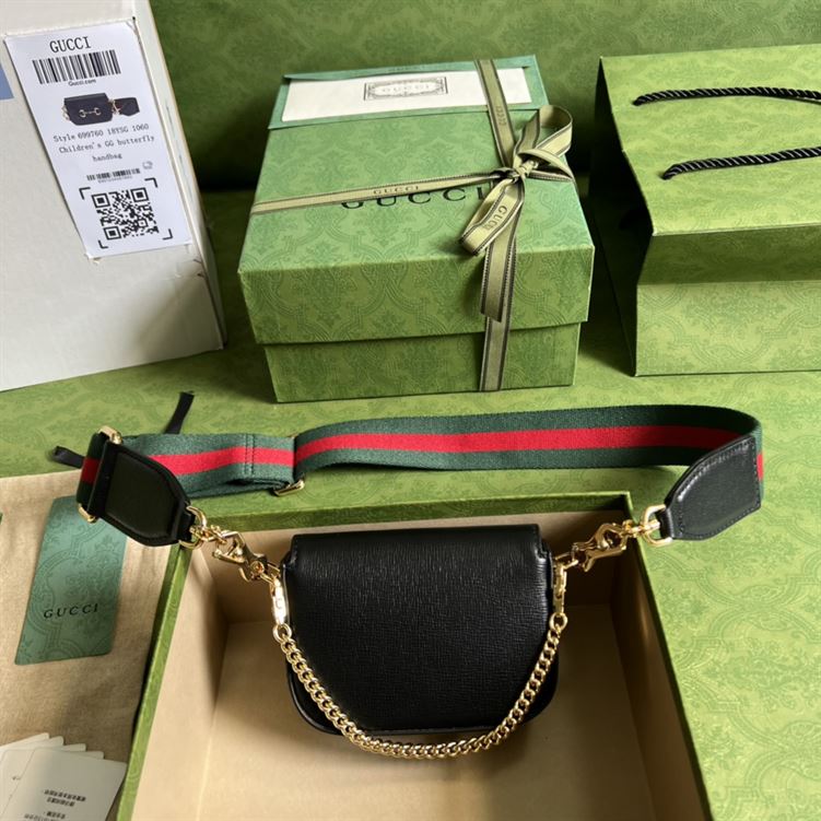Gucci Horsebit 1955 strap wallet Black leather – GB137