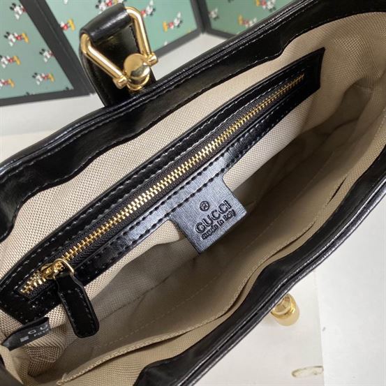 Jackie 1961 small shoulder bag White leather with black leather trim – GB119