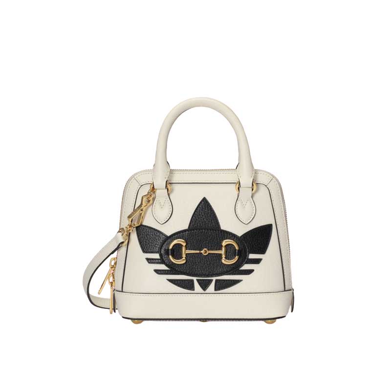 adidas x Gucci Horsebit 1955 mini bag White leather – GB103