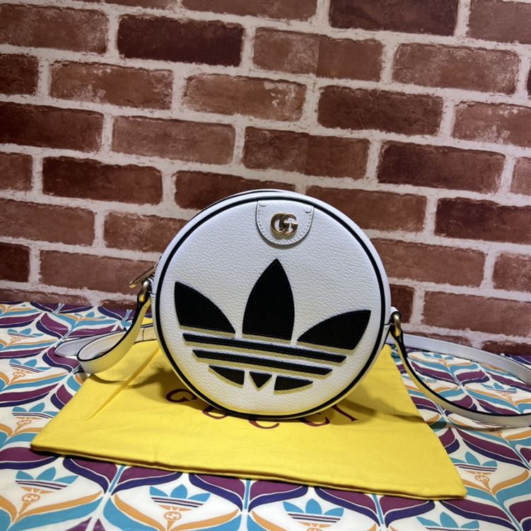 adidas x Gucci Ophidia shoulder bag White leather – GB092